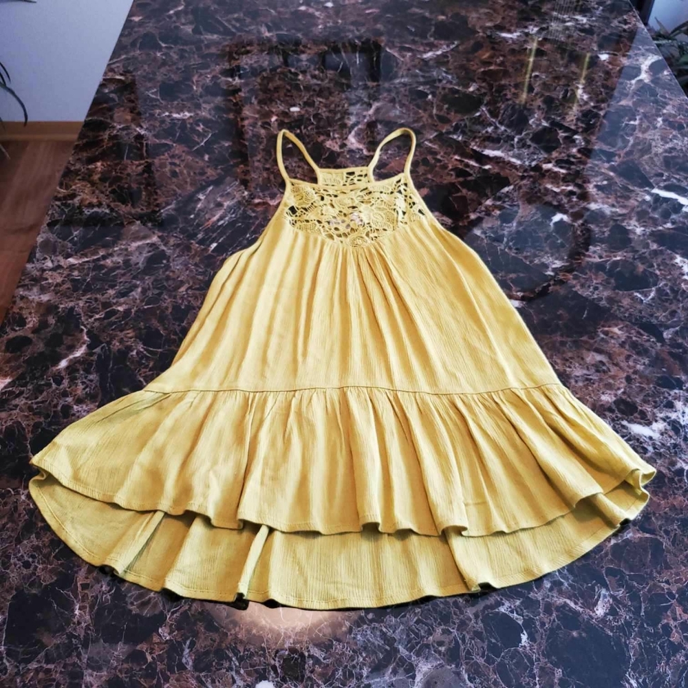 Altar'd State | Lace Crochet Peplum Tank